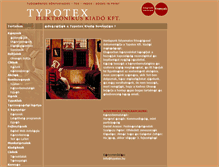 Tablet Screenshot of honlap.typotex.hu